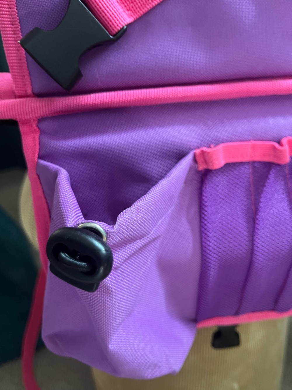 Kids Travel Activity Tray and Storage Caddy - Pink and Purple - Picture 4 of 5